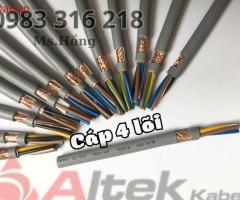 Cáp điều khiển 4Gx1.5QMM Altekkabel có lưới chống nhiễu - 3