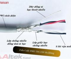 Cáp tín hiệu vặn xoắn chống nhiễu lõi đồng - 4