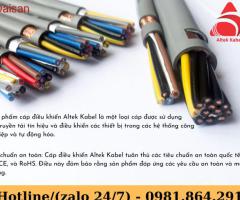 Cung cấp cáp điều khiển, cáp tín hiệu 25C,25x1.5mm2 lõi đồng Altek Kabel