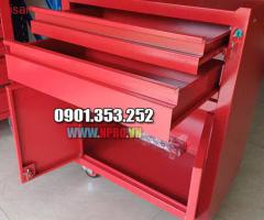 Tủ đồ nghề 3 ngăn sơn tĩnh điện có 2 ngăn kéo - 6