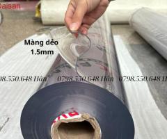 Màng pvc trong dẻo giá tốt tại kho