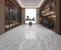 Gạch lát nền màu ghi xám - 2