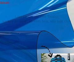 Cuộn nhựa pvc giá tốt nhất miền Bắc Trung Nam, nhựa trong màu - 4