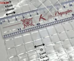 Mua màng nhựa pvc ở đâu giá tốt? Lưới 10mm sợi polyester giá rẻ - 2